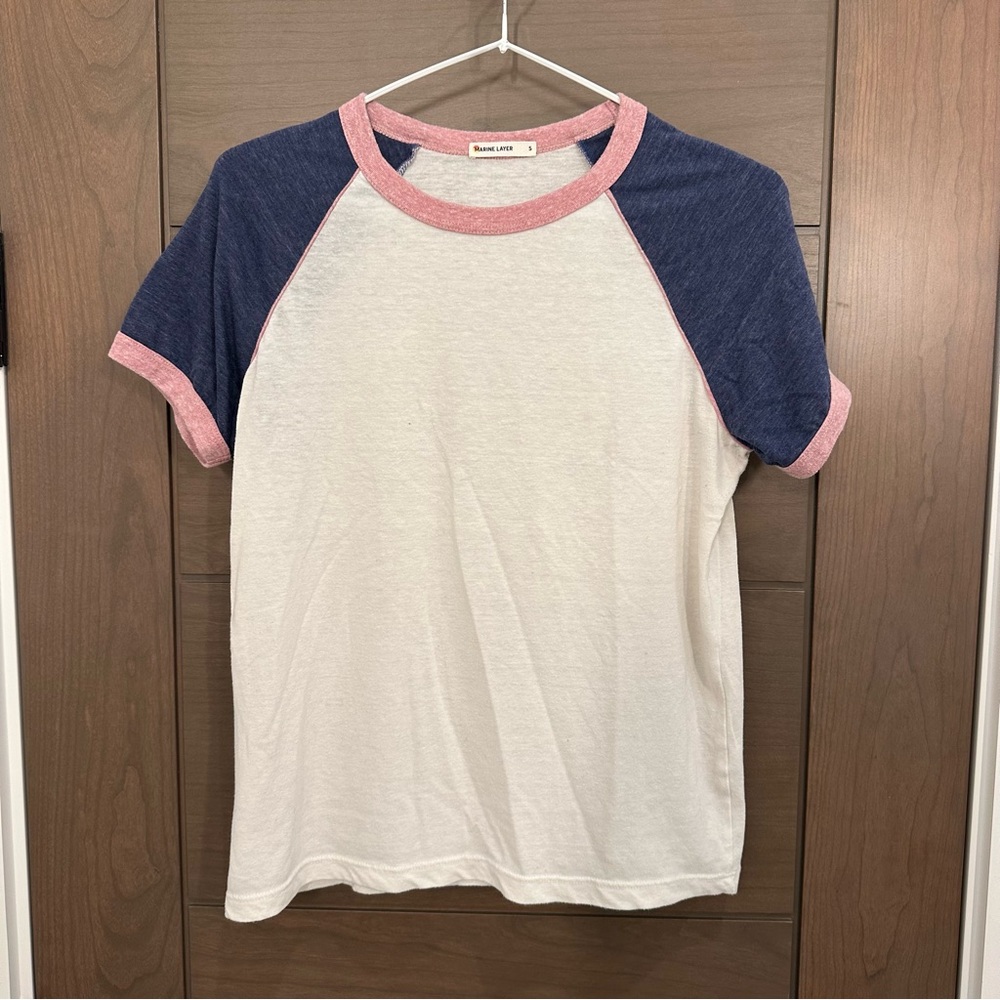 Marine Layer Ringer Tee S
